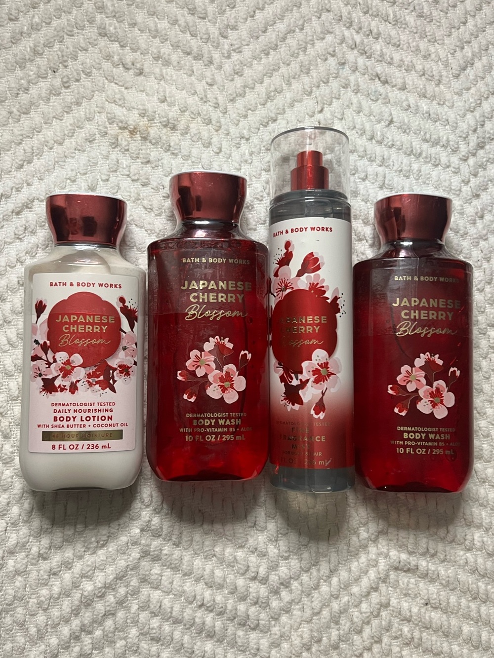 🤍New Bath & Body Works Japanese Cherry Blossom Body Care Set🤍